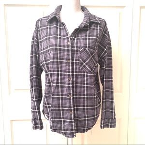 Brandy Melville Flannel Button Down